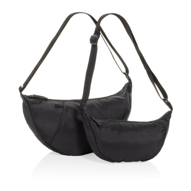 Logotrade Geschäftsgeschenke das Foto: Crescent XL AWARE™ RPET Half-Moon Sling Tasche